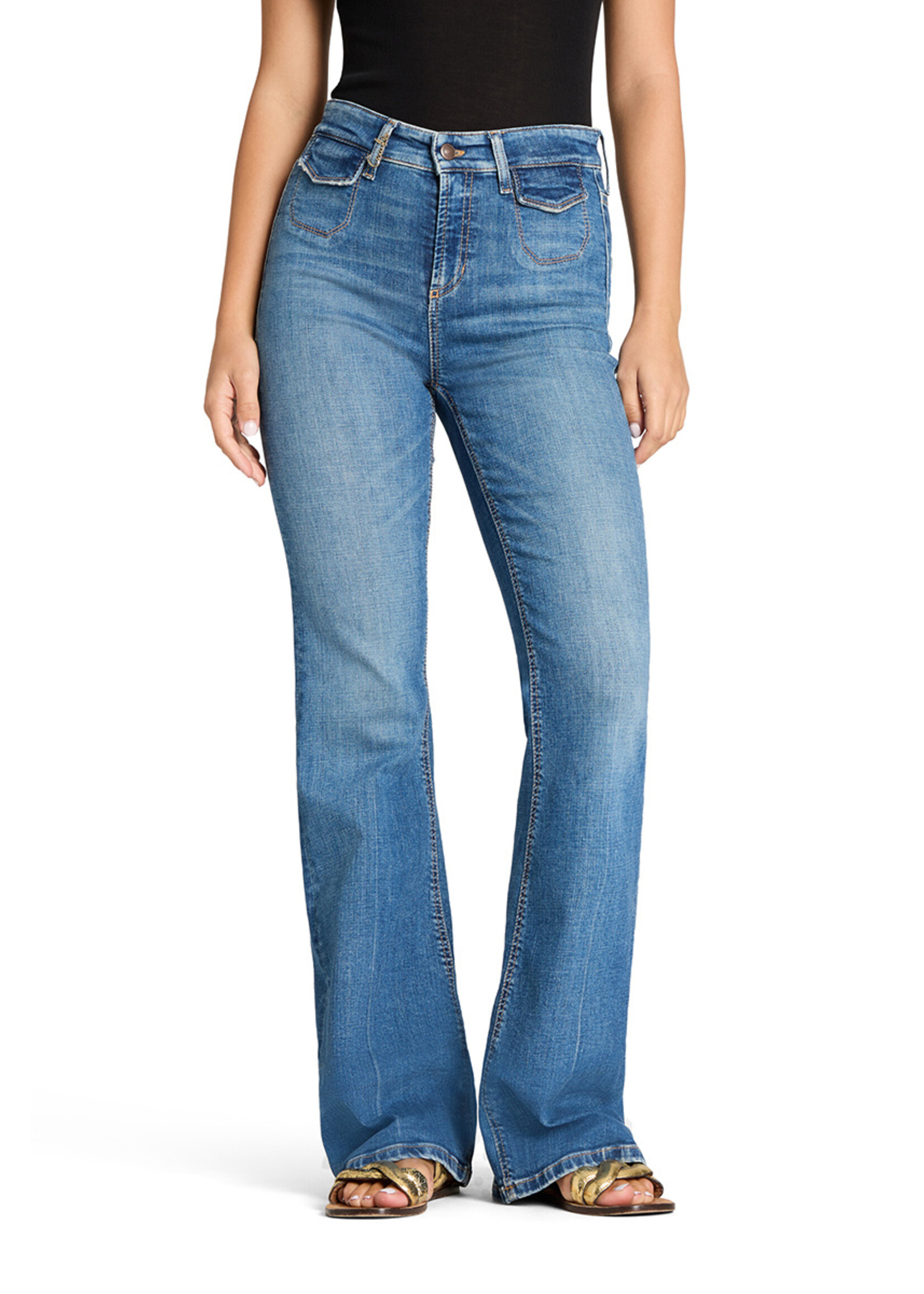 Cambio Cambio, jeans Fabienne pocket, Denim blue, Size: