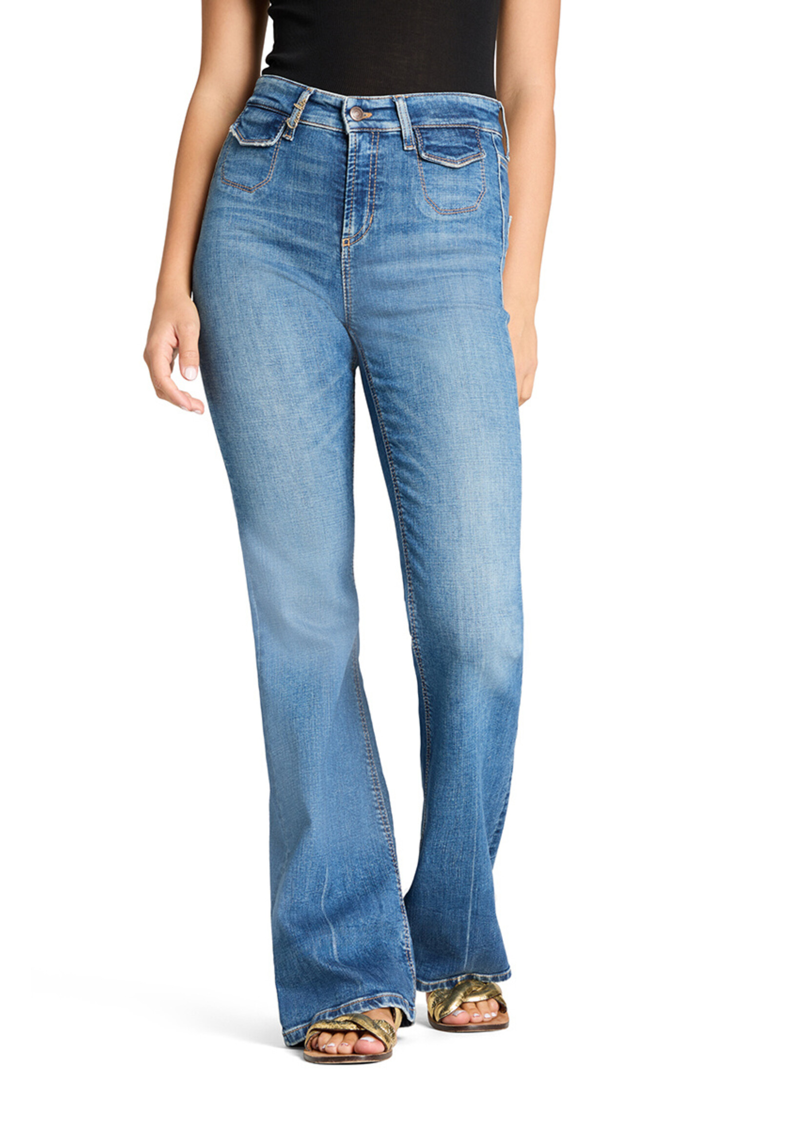 Cambio Cambio, jeans Fabienne pocket, Denim blue, Size: