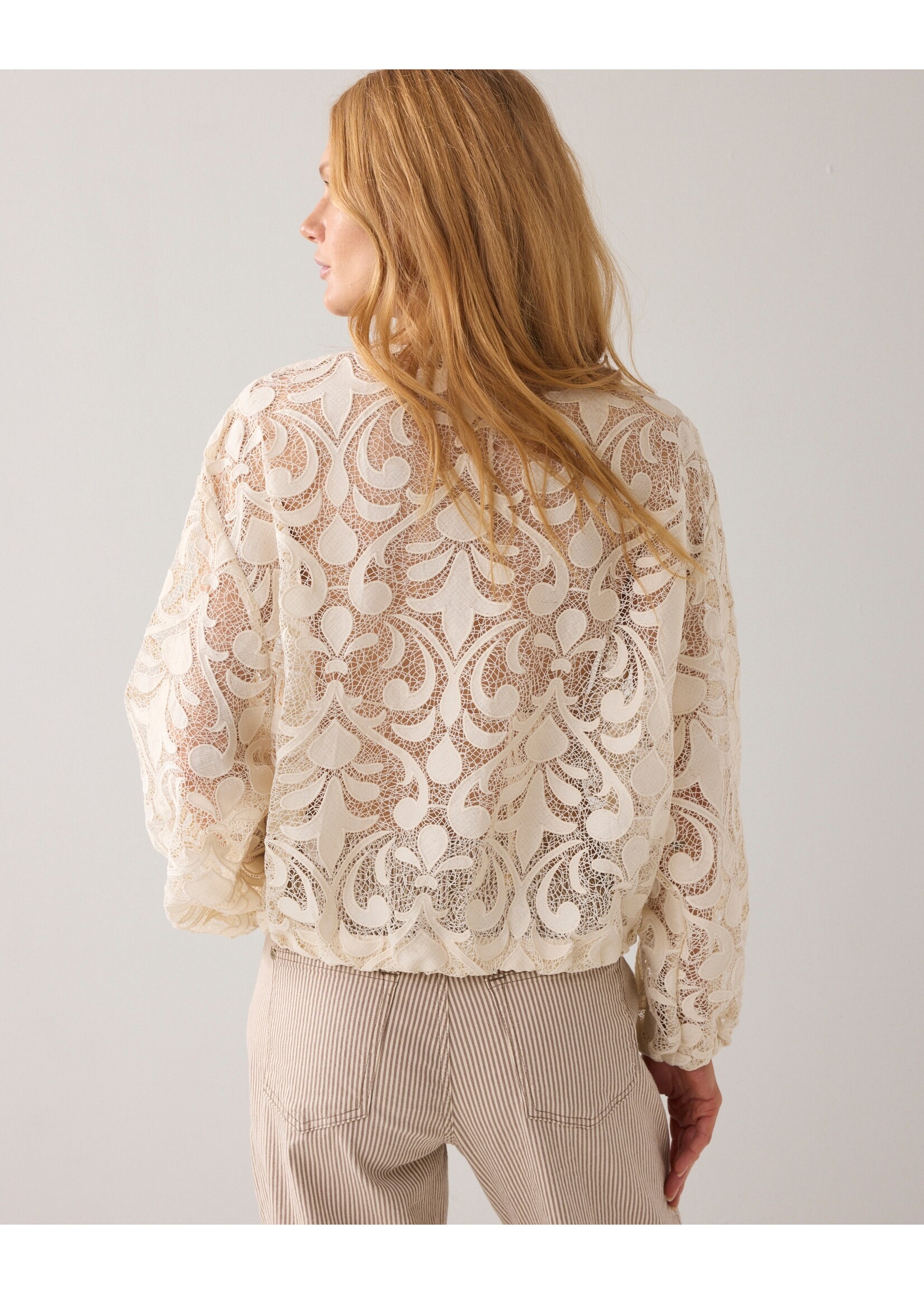 Summum Summum, Jacket Lace, Ivory, Size: