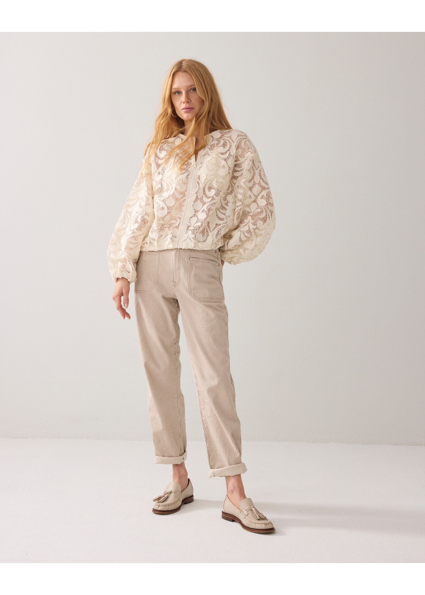 Summum Summum, Jacket Lace, Ivory, Size: