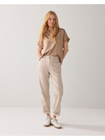 Summum Summum, Top short sleeves Silky touch, Khaki, size: