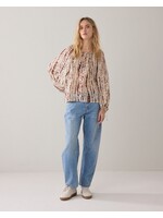 Summum Summum, Top Tiedye georgette, Brick red, Size: