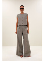 By-Bar By-Bar, benji melange pants, charcoal melee, Size: