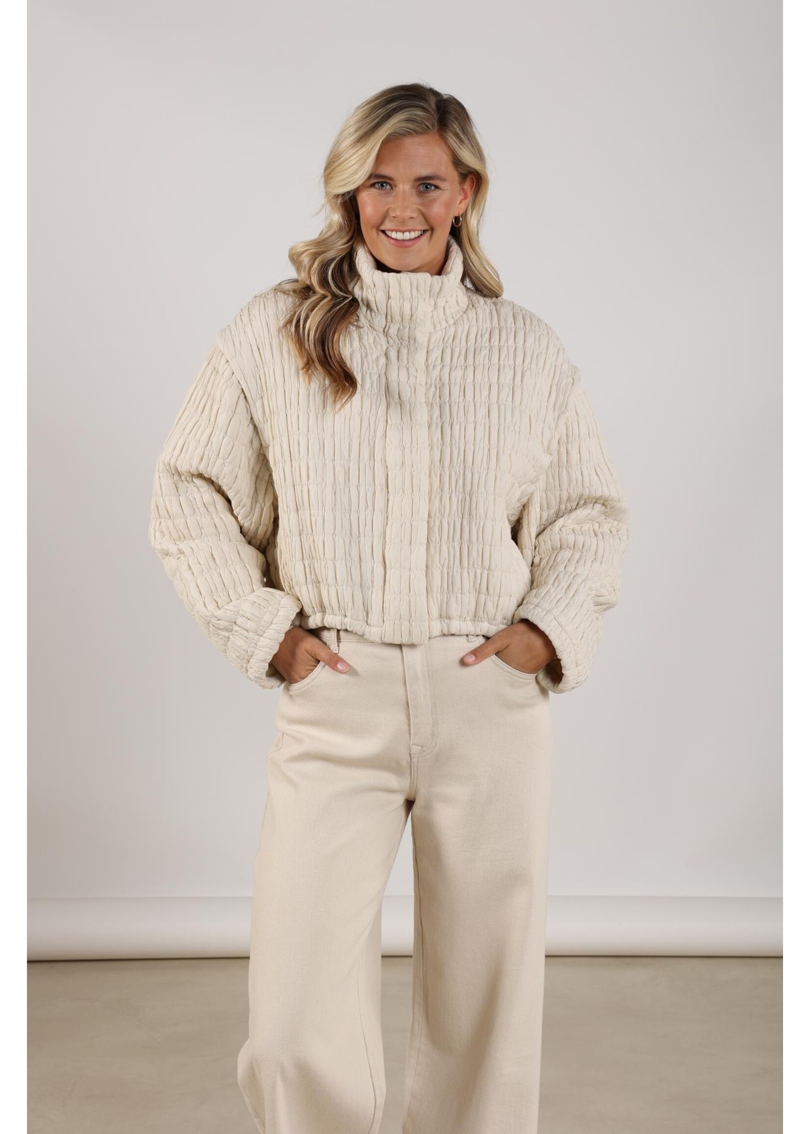 Nukus Nukus, Elly Jacket, Off white, Size: