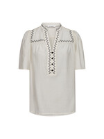Co Couture Co'Couture, NotisCC SS Blouse, Off white, size: