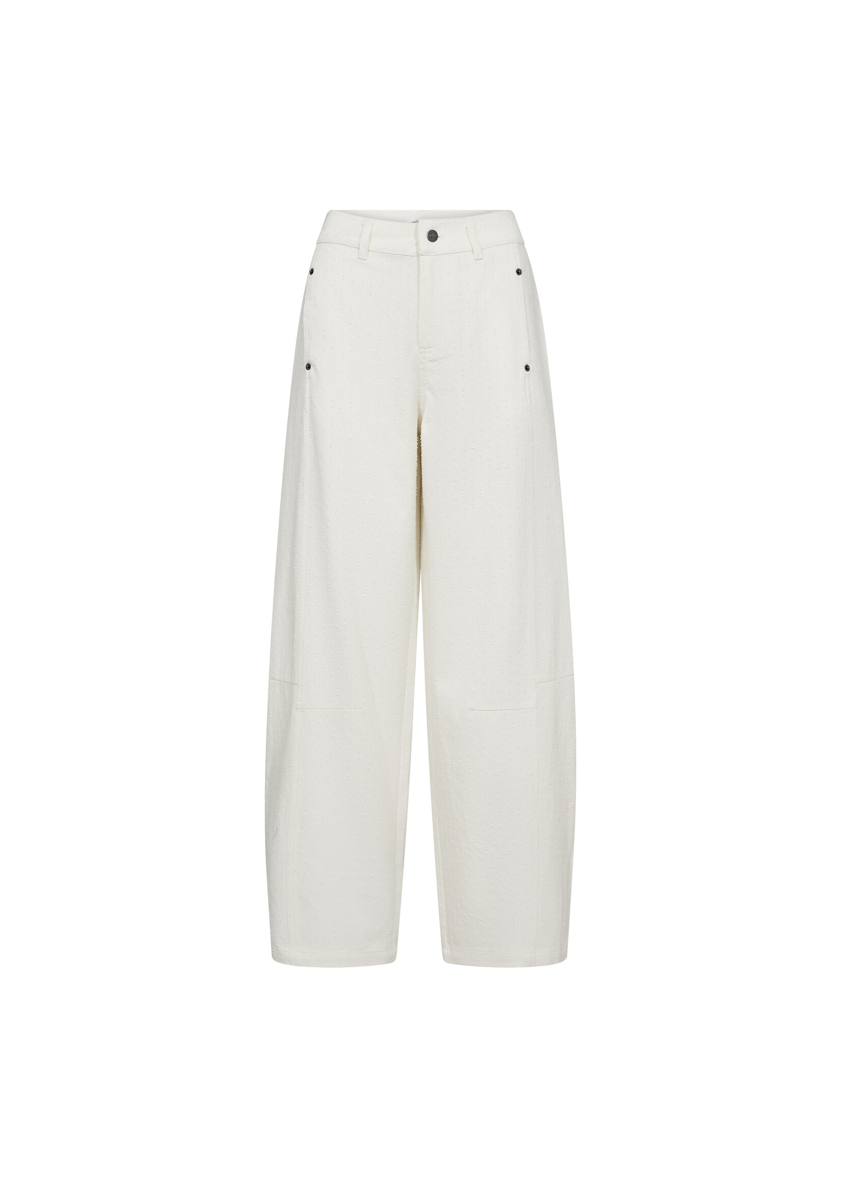 Co Couture Co'Couture, MarciCC Structure LL Pant, Off white, Size: