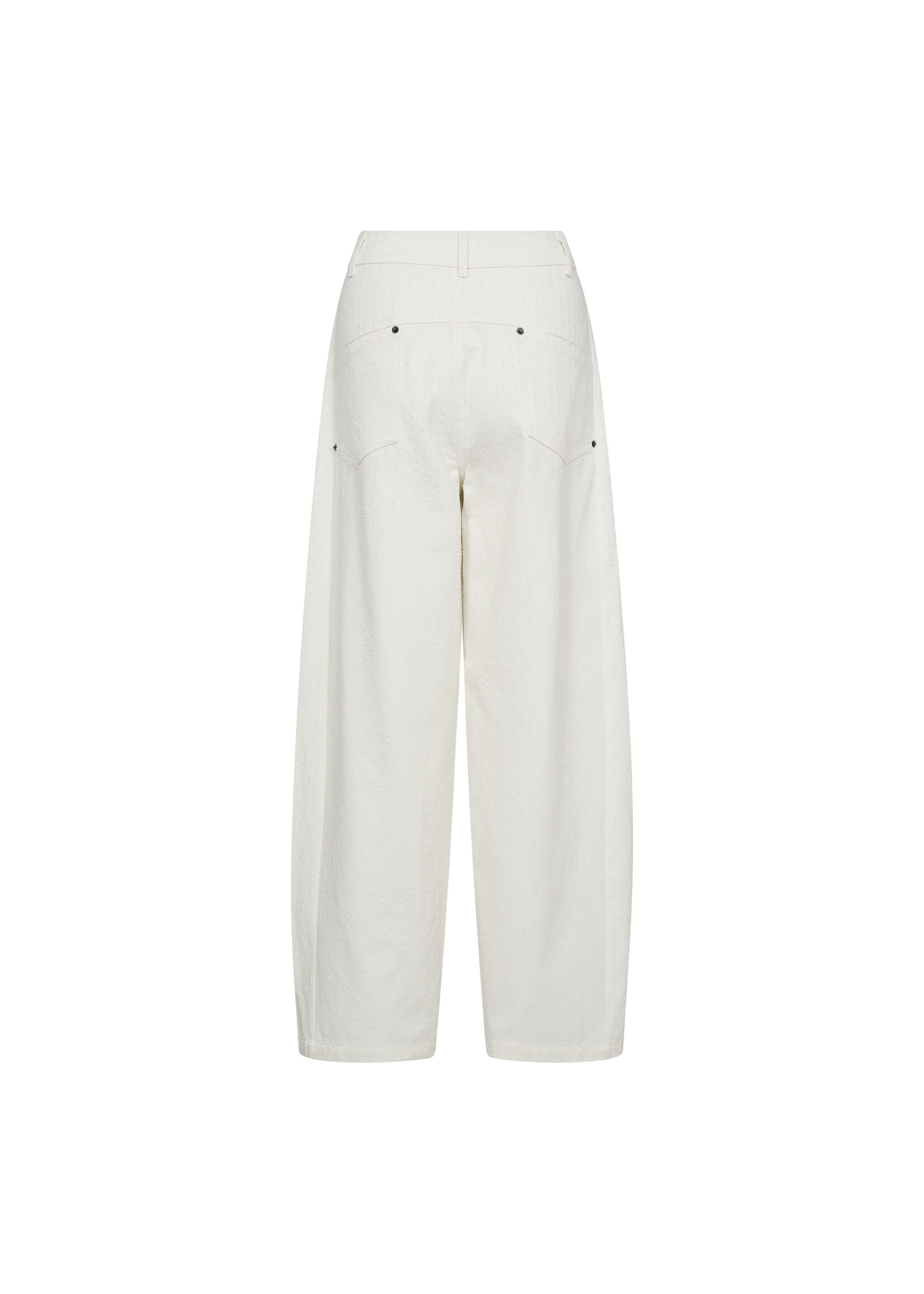 Co Couture Co'Couture, MarciCC Structure LL Pant, Off white, Size:
