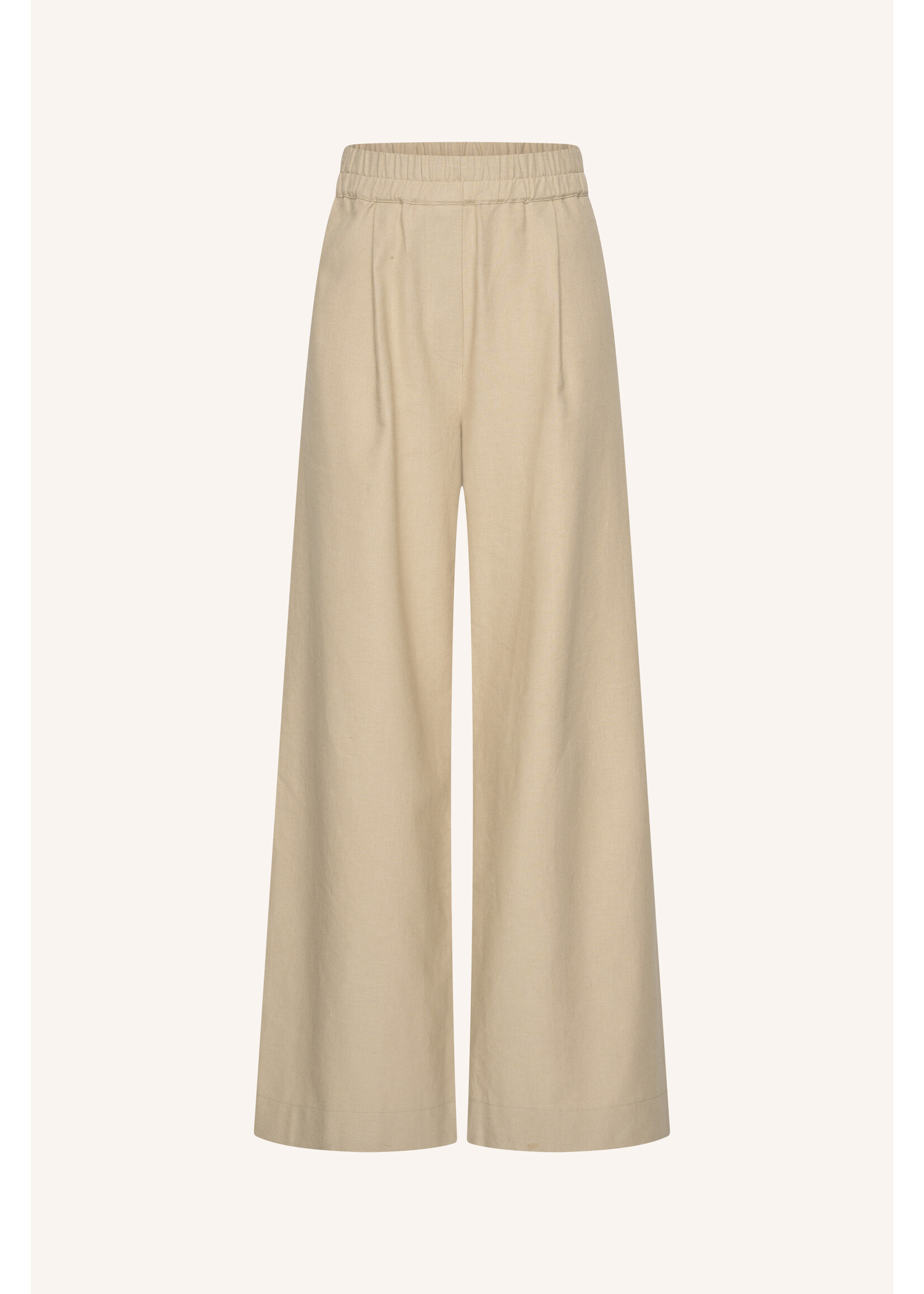 By-Bar By-Bar, benji canvas pants, Dark sand, Size: