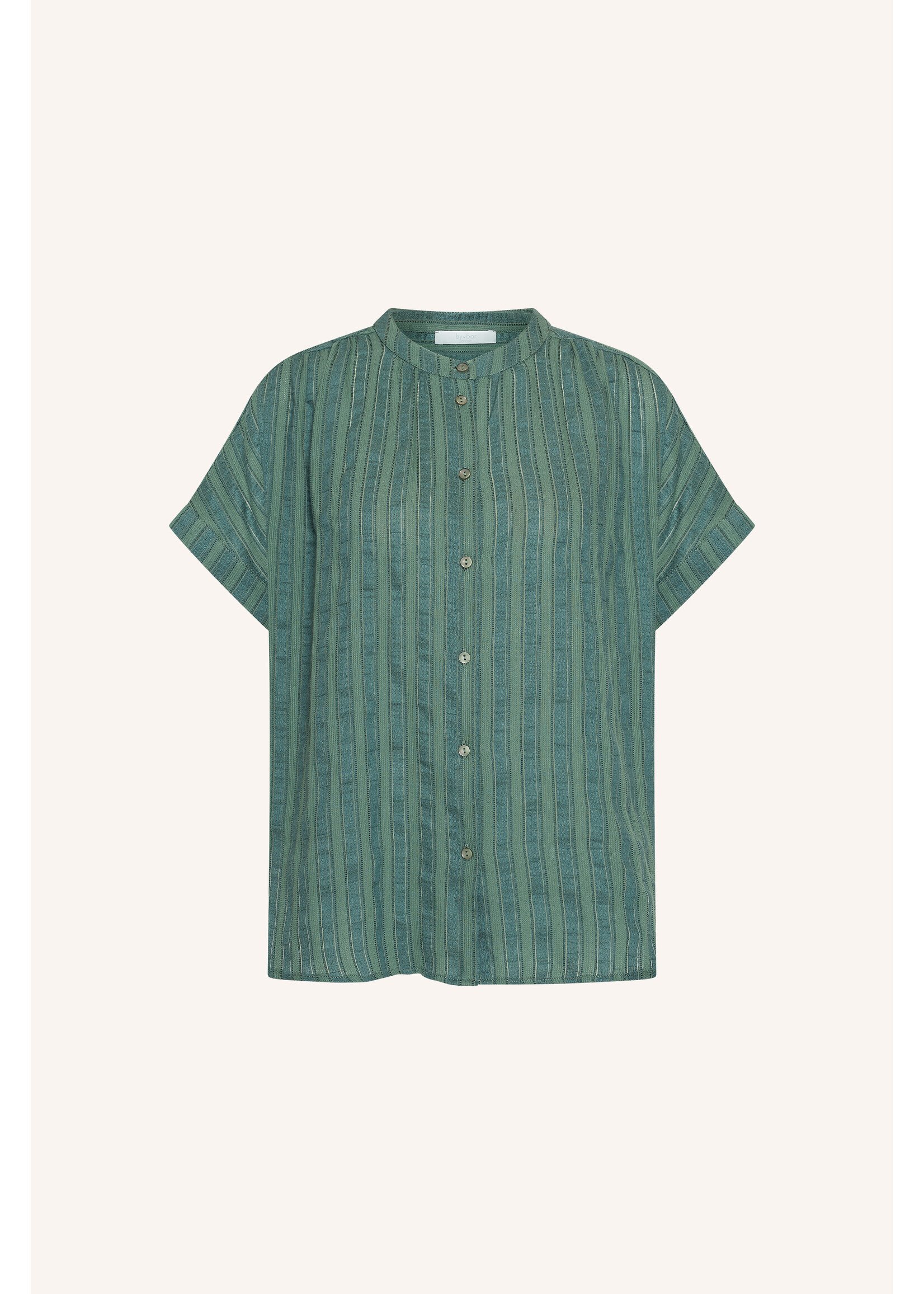 By-Bar By-Bar, minte dark green blouse, vintage green, Size: