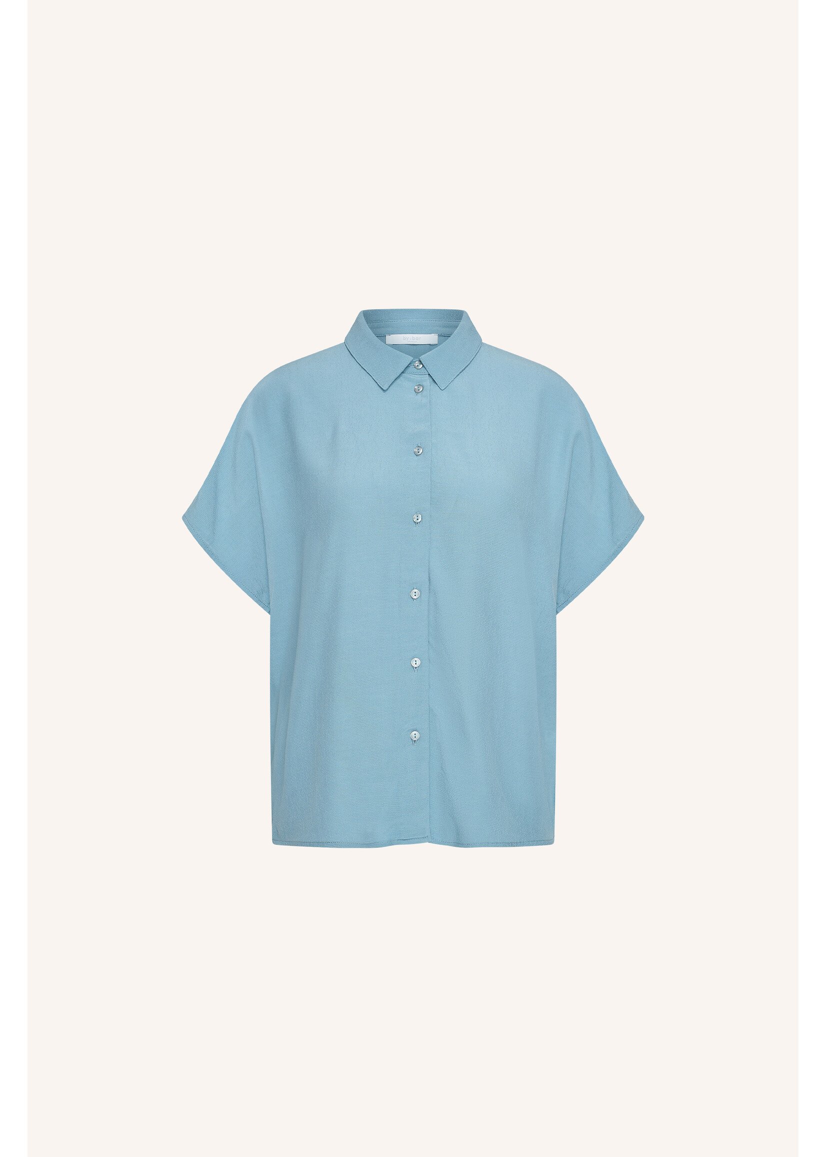 By-Bar By-Bar, barley viscose blouse, Blue stone, Size: