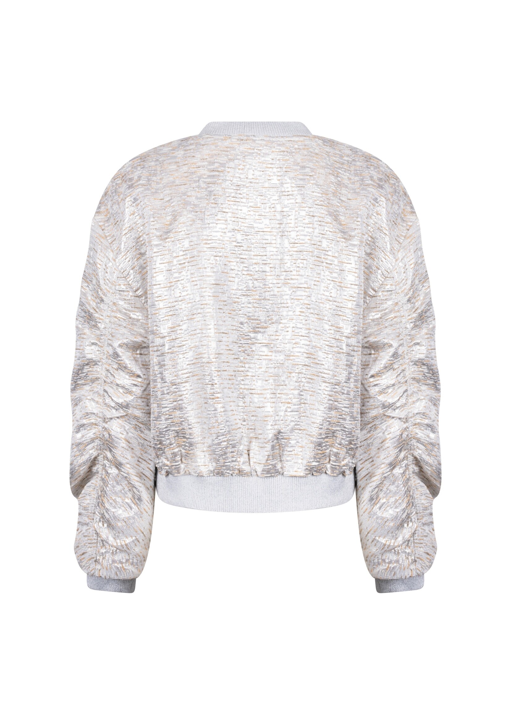 Nukus Nukus, Babette Bomber, Silver/camel, Size: