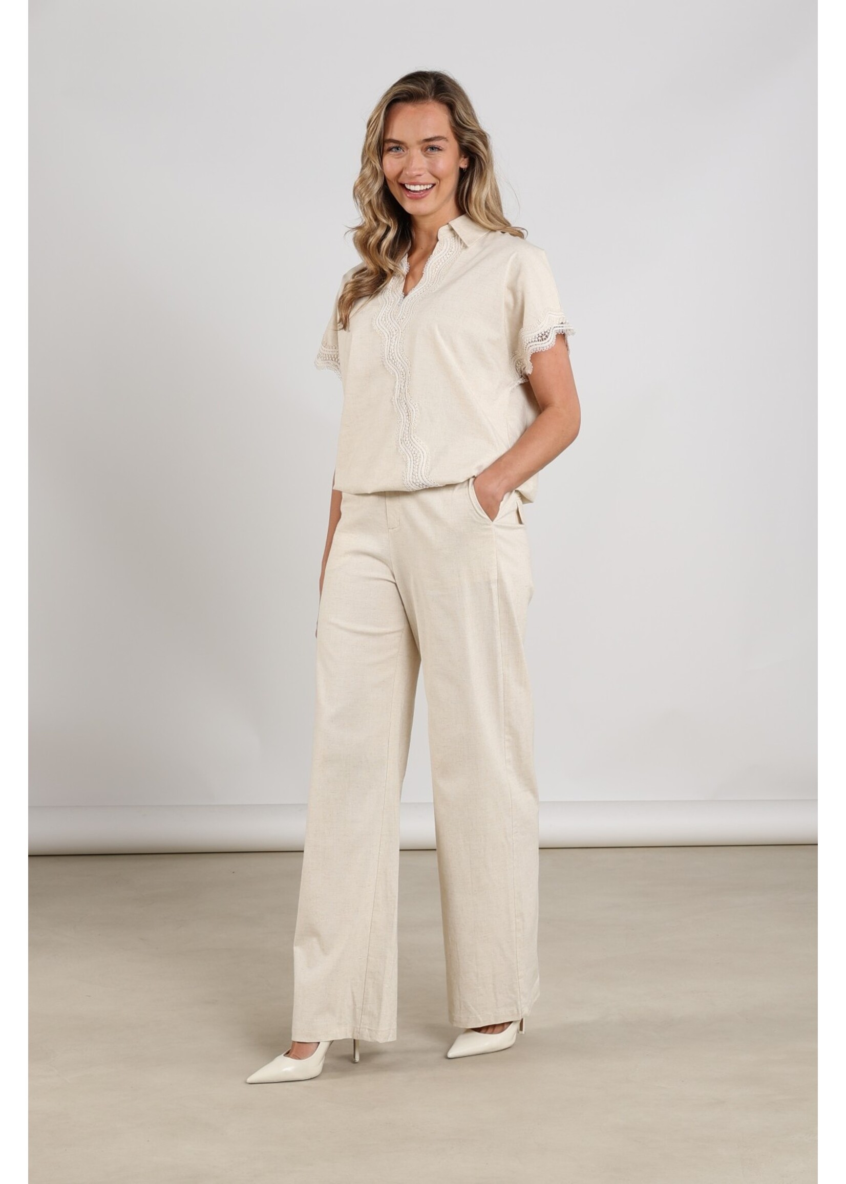 Nukus Nukus, Eline Pants, Sand, Size: