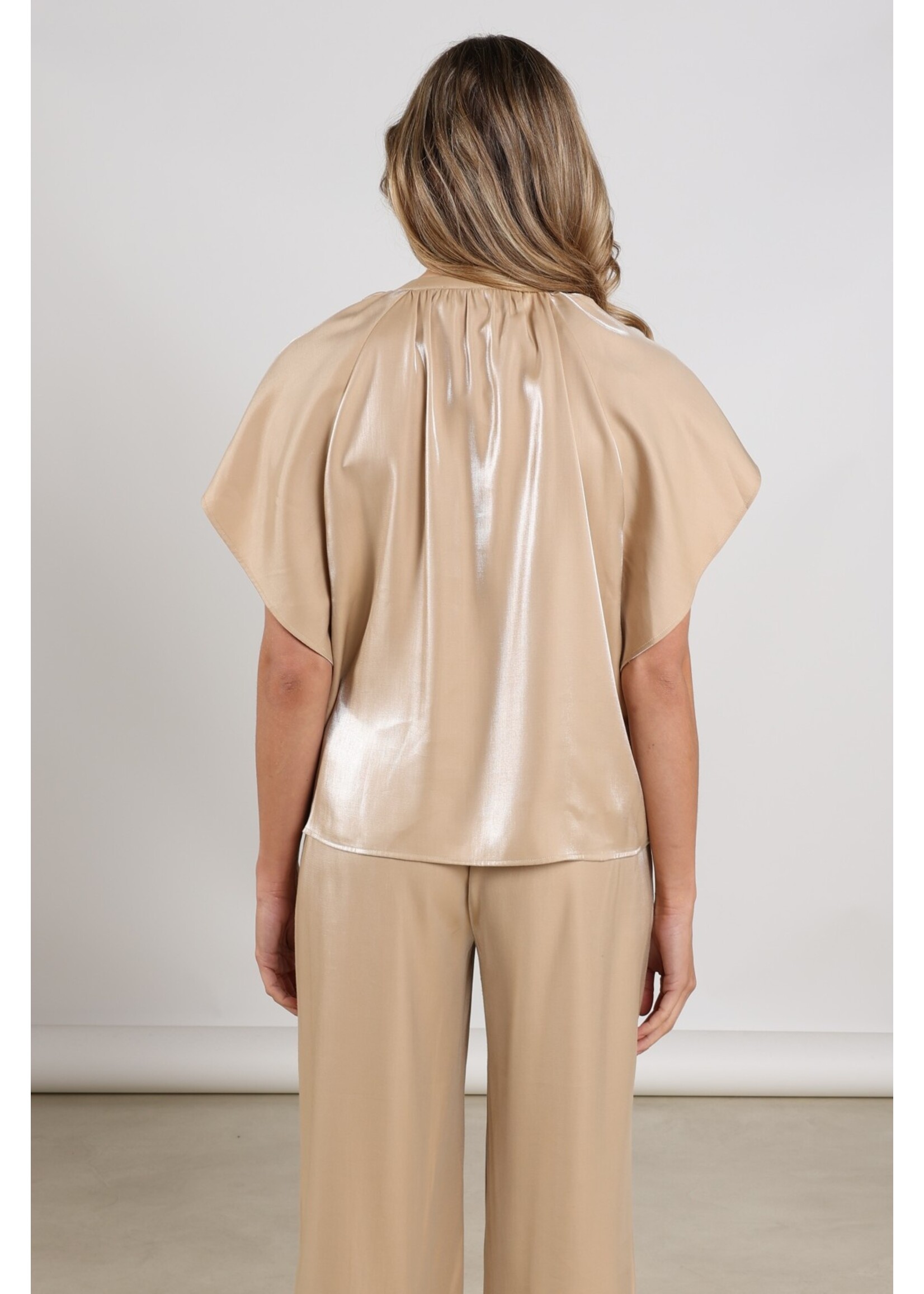 Nukus Nukus, Taylor Top Shiny, Sand, Size: