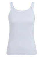 Yaya Yaya, Geribd singlet met ringdetails op de schouderbanden, Ice blue, Size: