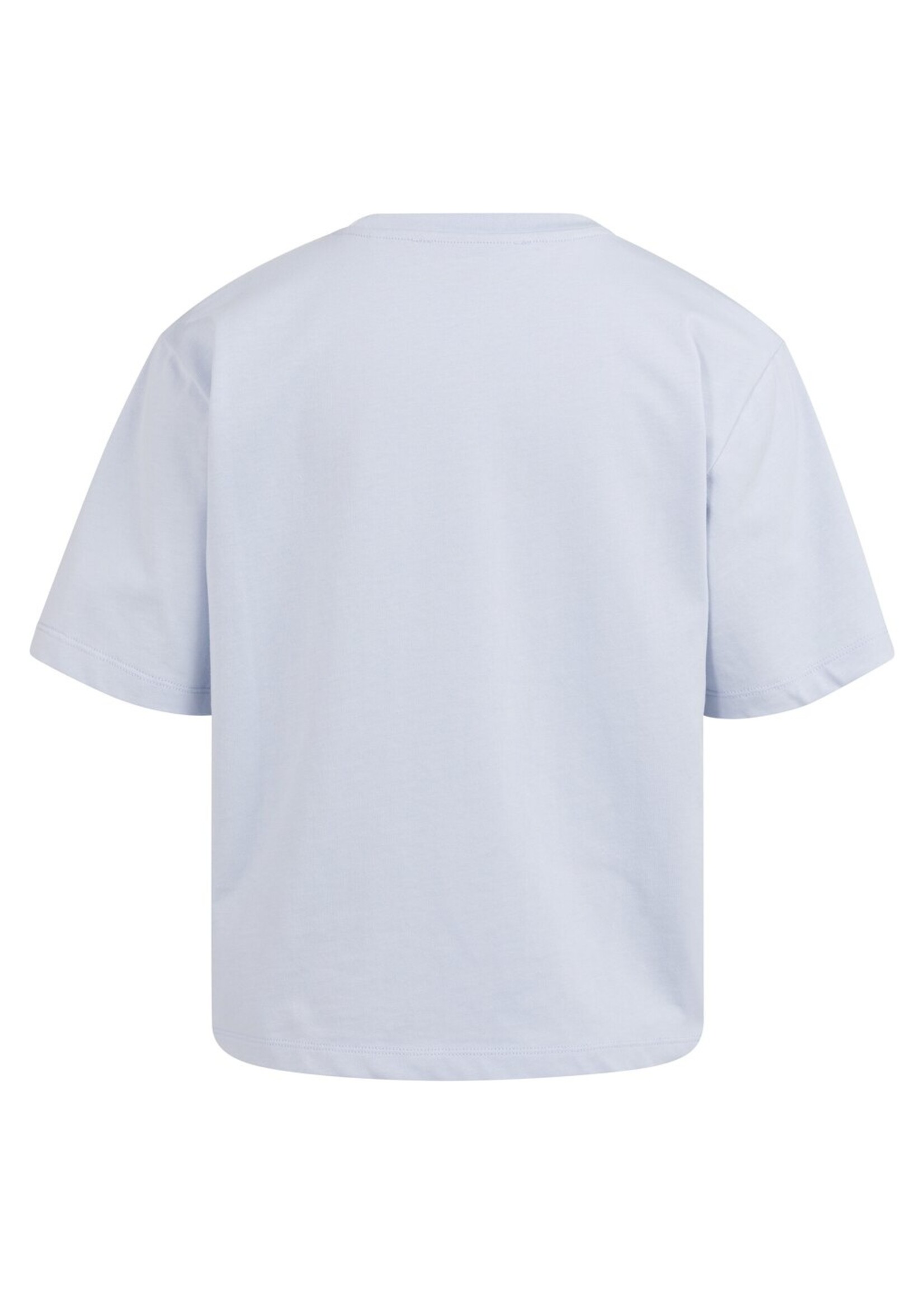 Yaya Yaya, Boyfriend T-shirt van zacht katoen, Ice blue, Size: