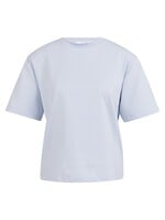 Yaya Yaya, Boyfriend T-shirt van zacht katoen, Ice blue, Size: