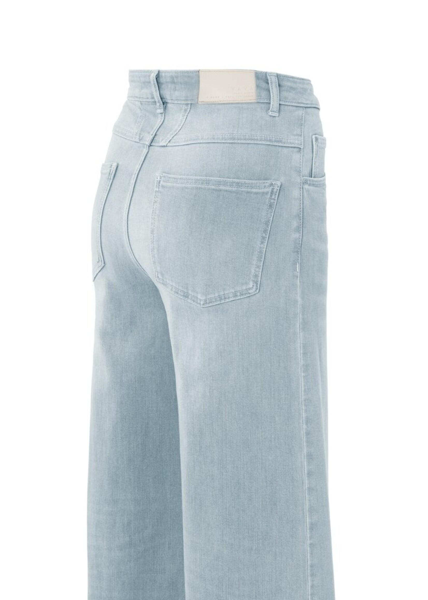 Yaya Yaya, Jeans met hoge taille en extra wijde pijpen, L32, Size: