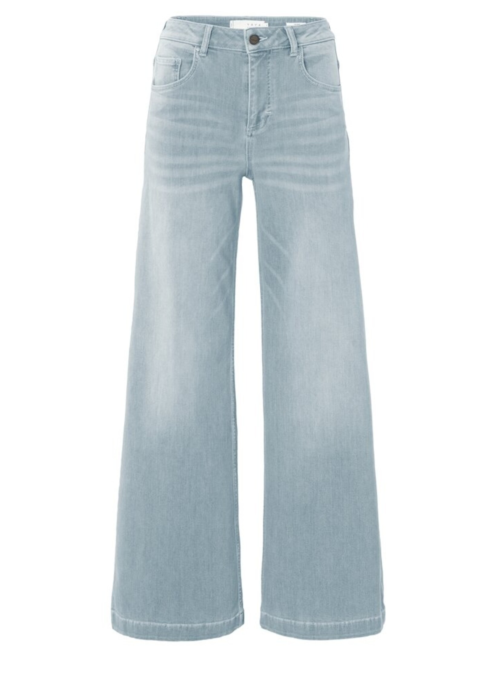 Yaya Yaya, Jeans met hoge taille en extra wijde pijpen, L34, Size: