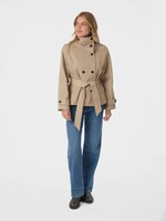 Neo Noir Neo Noir, Munet Trench Jacket, Sand, size: