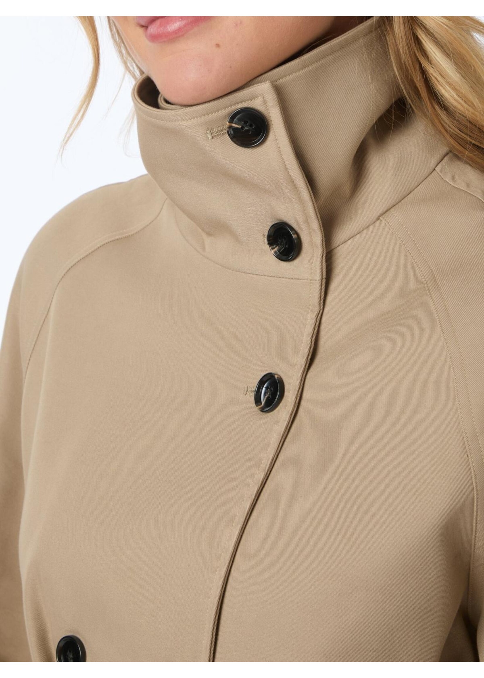 Neo Noir Neo Noir, Munet Trench Jacket, Sand, size: