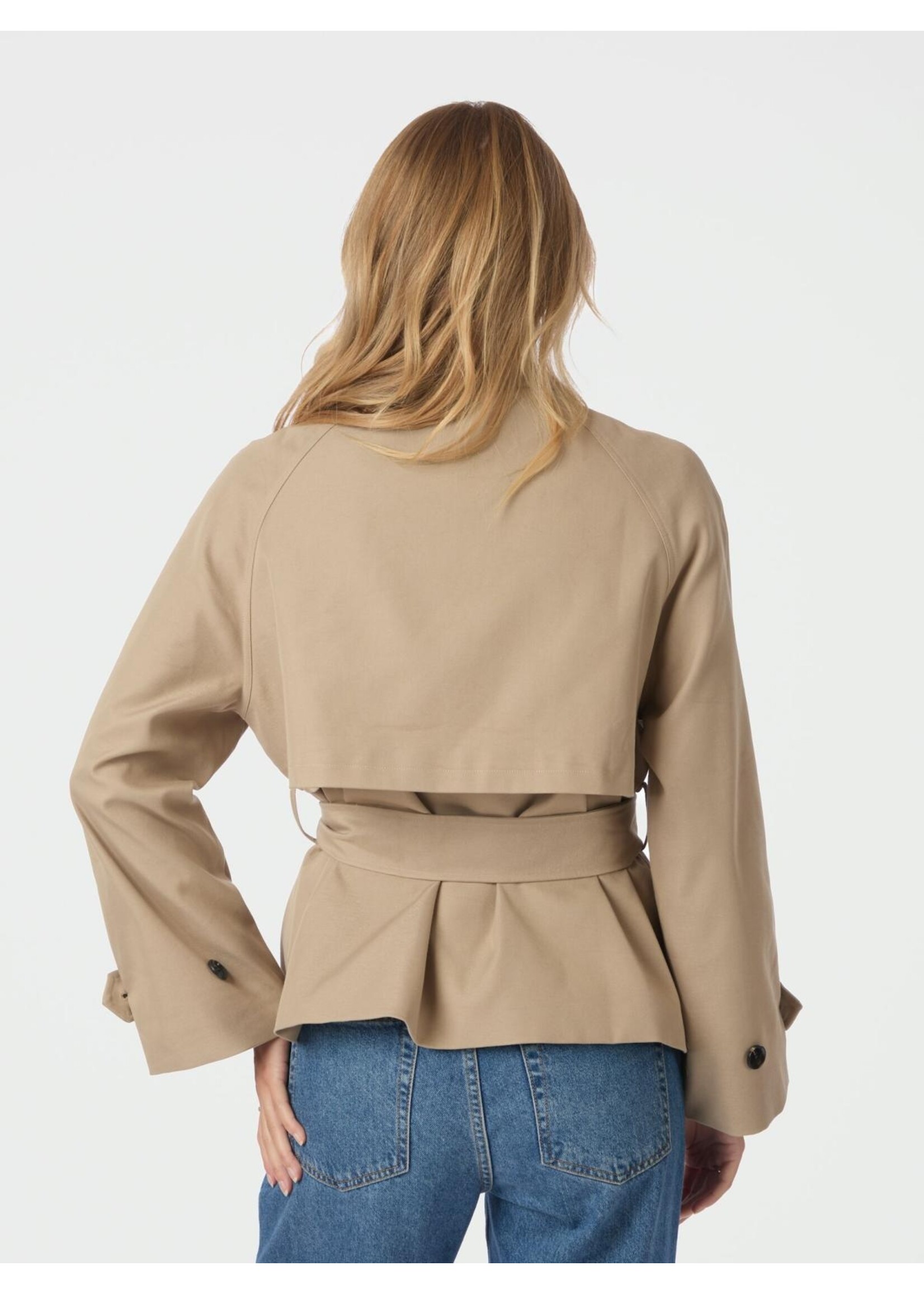 Neo Noir Neo Noir, Munet Trench Jacket, Sand, size: