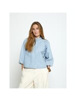 Minus Minus, MSNew Solene Denim Shirt, Blue, Size: