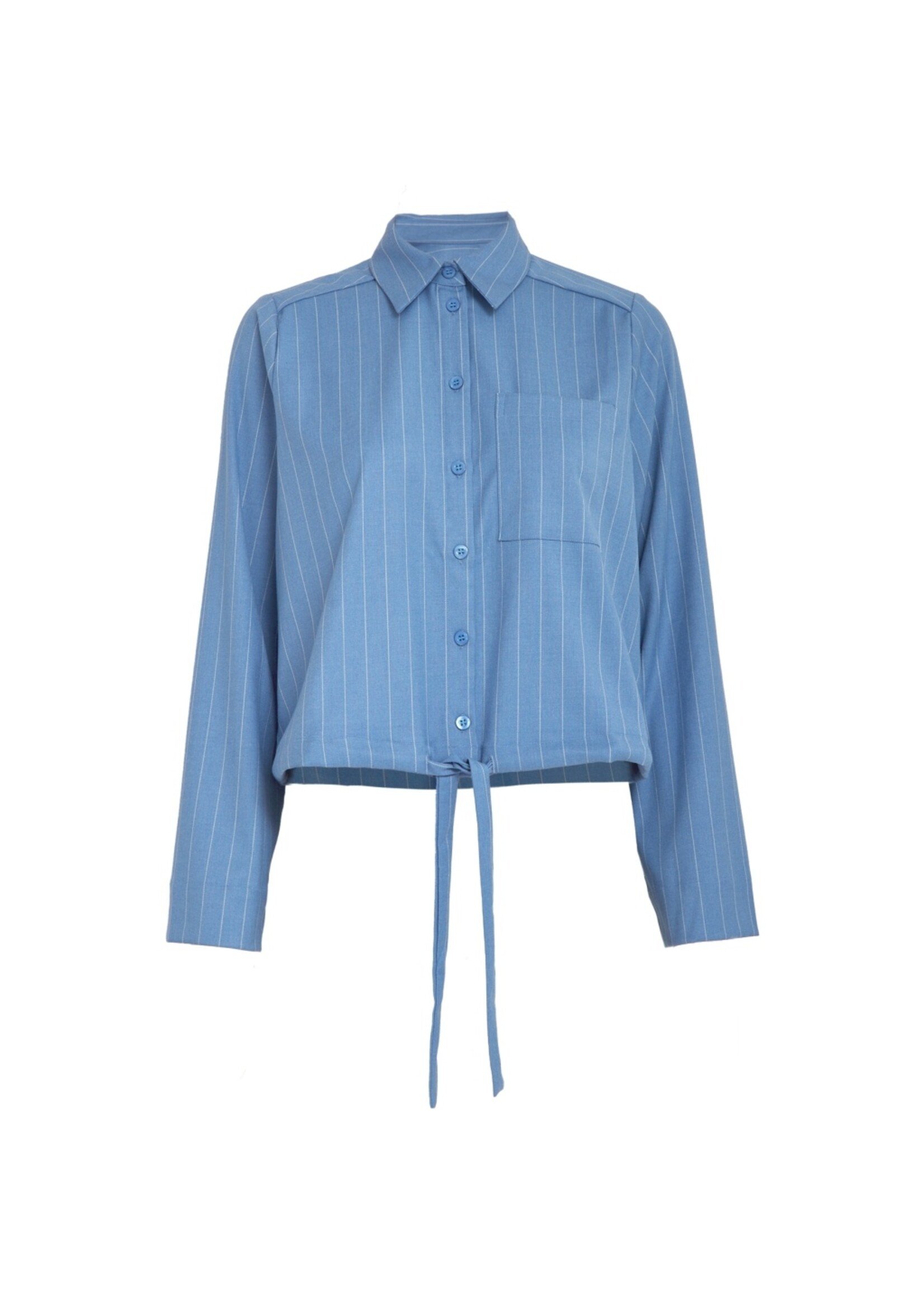 Minus Minus, MSOdelia Shirt, Blue stripe, Size: