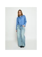 Minus Minus, MSOdelia Shirt, Blue stripe, Size: