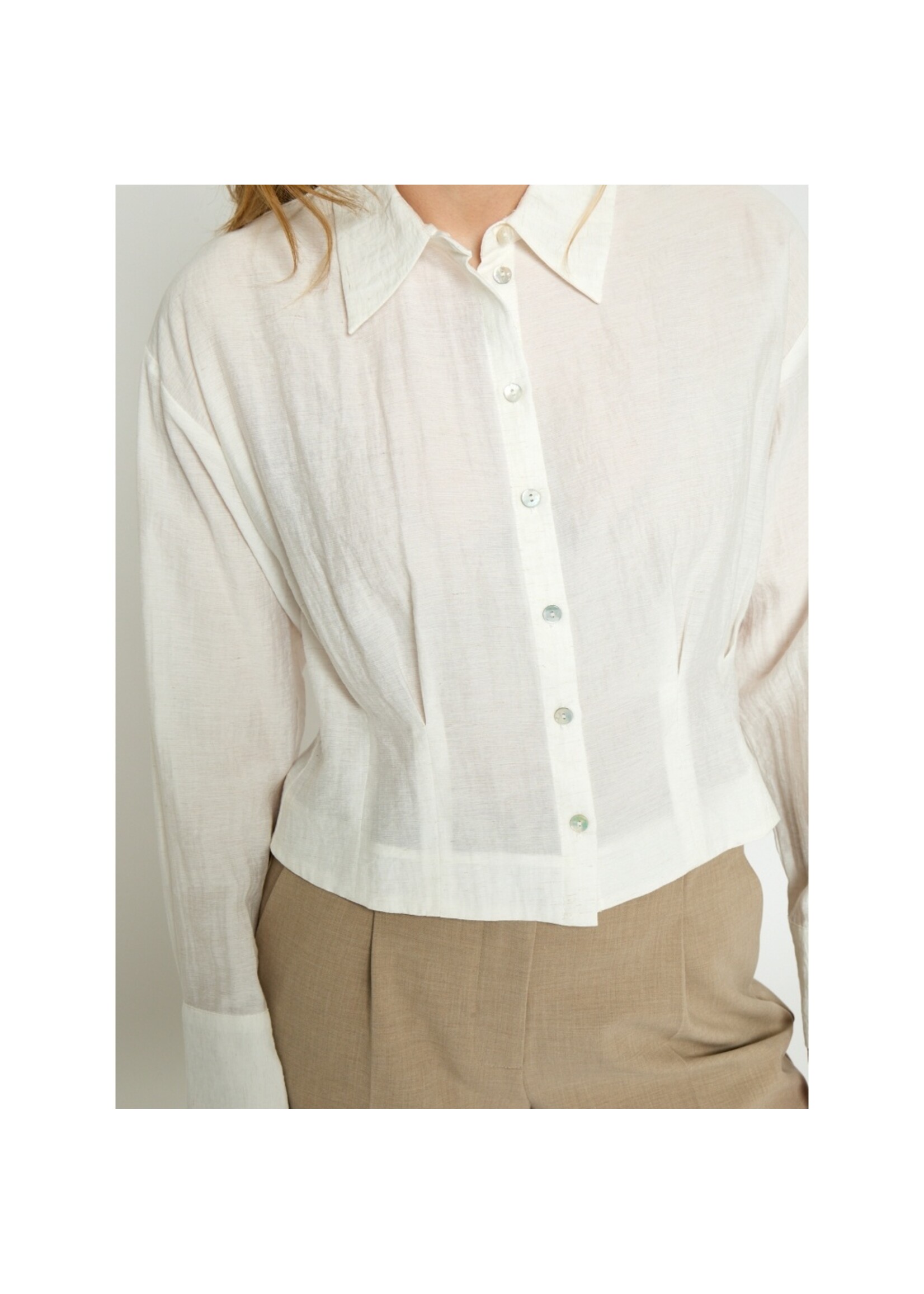 Minus Minus, MSOriana Shirt, Cloud dancer, Size:
