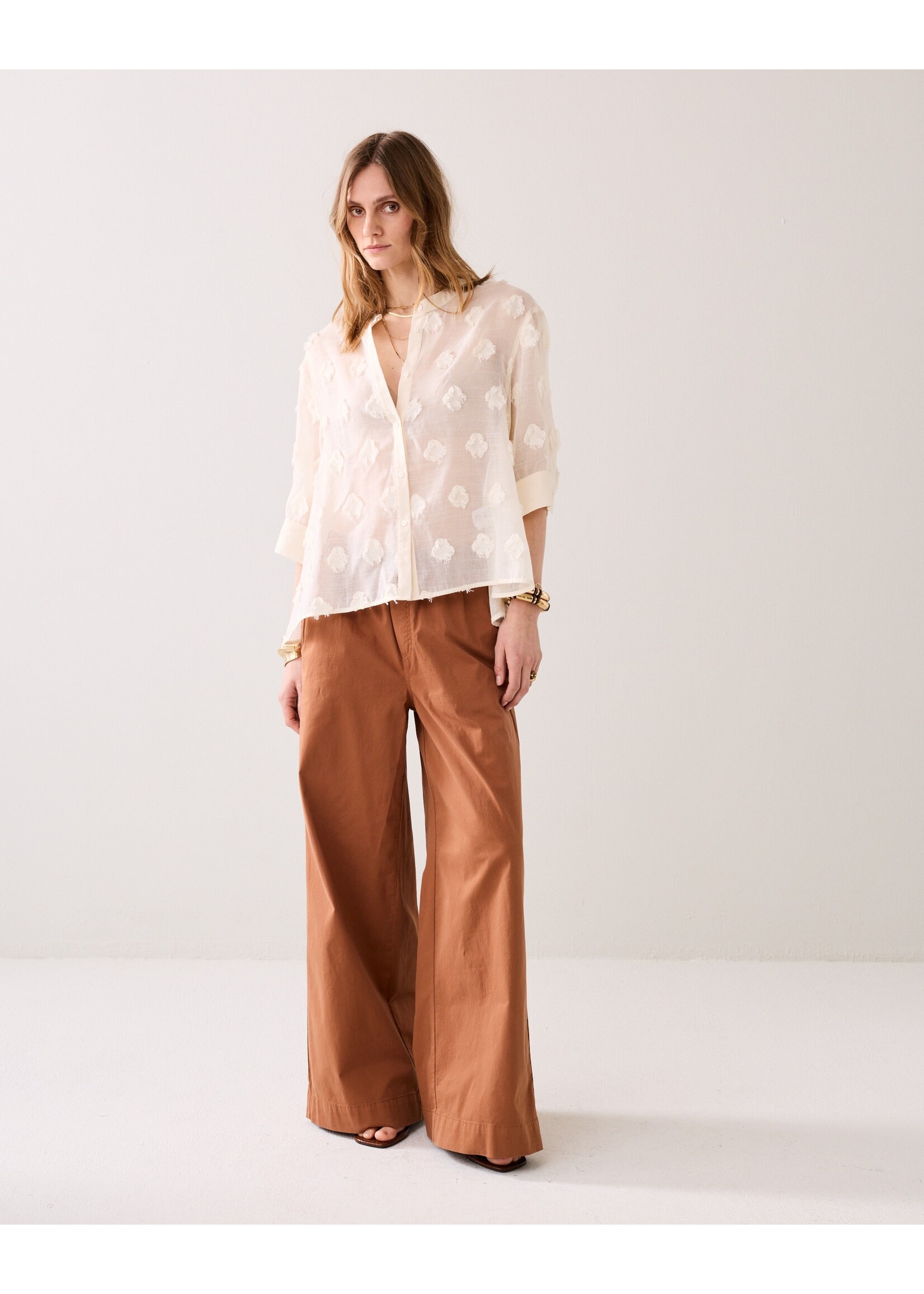 Summum Summum, Blouse 3D new, Ivory, Size: