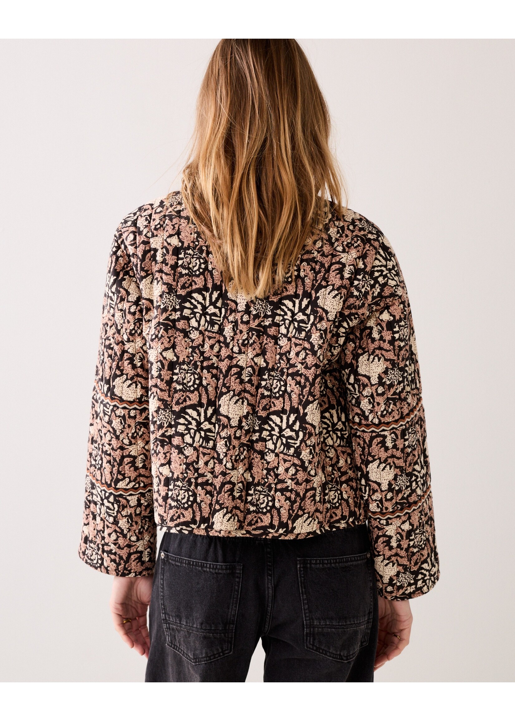 Summum Summum, Jacket Blockprint black, Size: