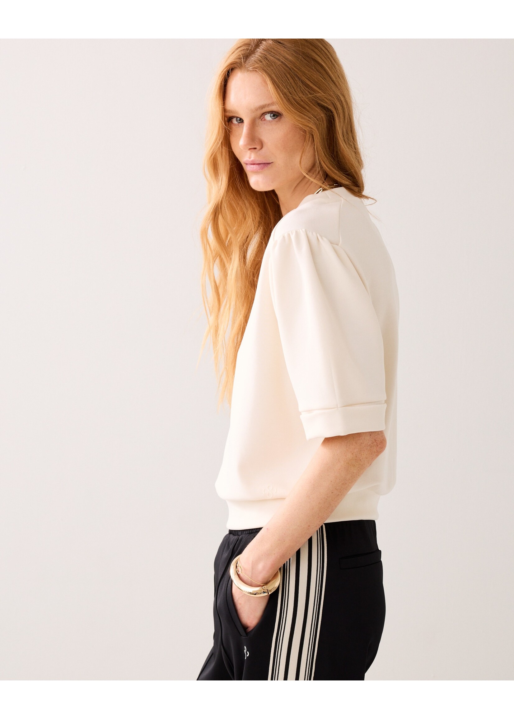 Summum Summum, Top Soft scuba, Ivory, Size: