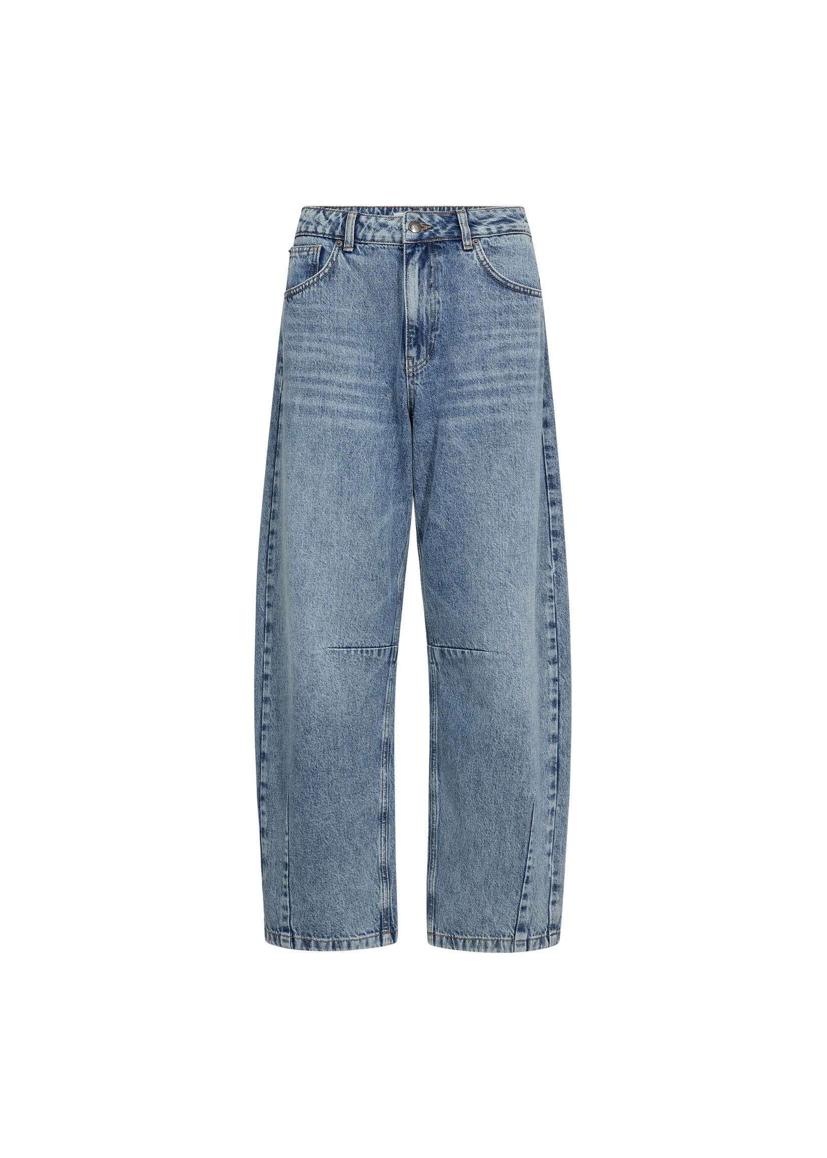 Co Couture Co'Couture, RuthieCC Barrel LL Jeans, Denim blue, Size: