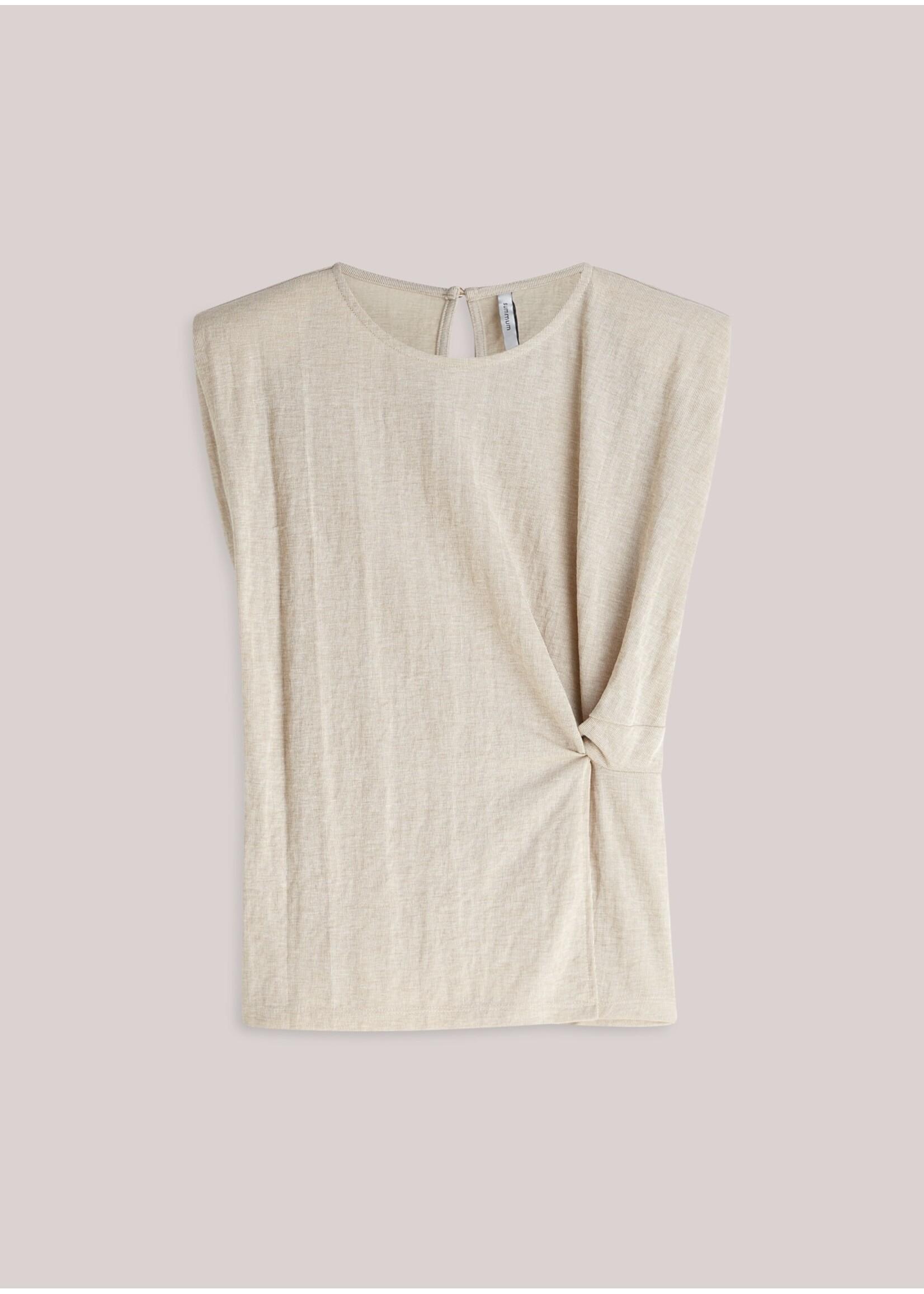 Summum Summum, Top Linen look, Pebble beige, Size: