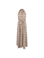 Nukus Nukus, Monique Dress Print, Off white/Fango, Size: