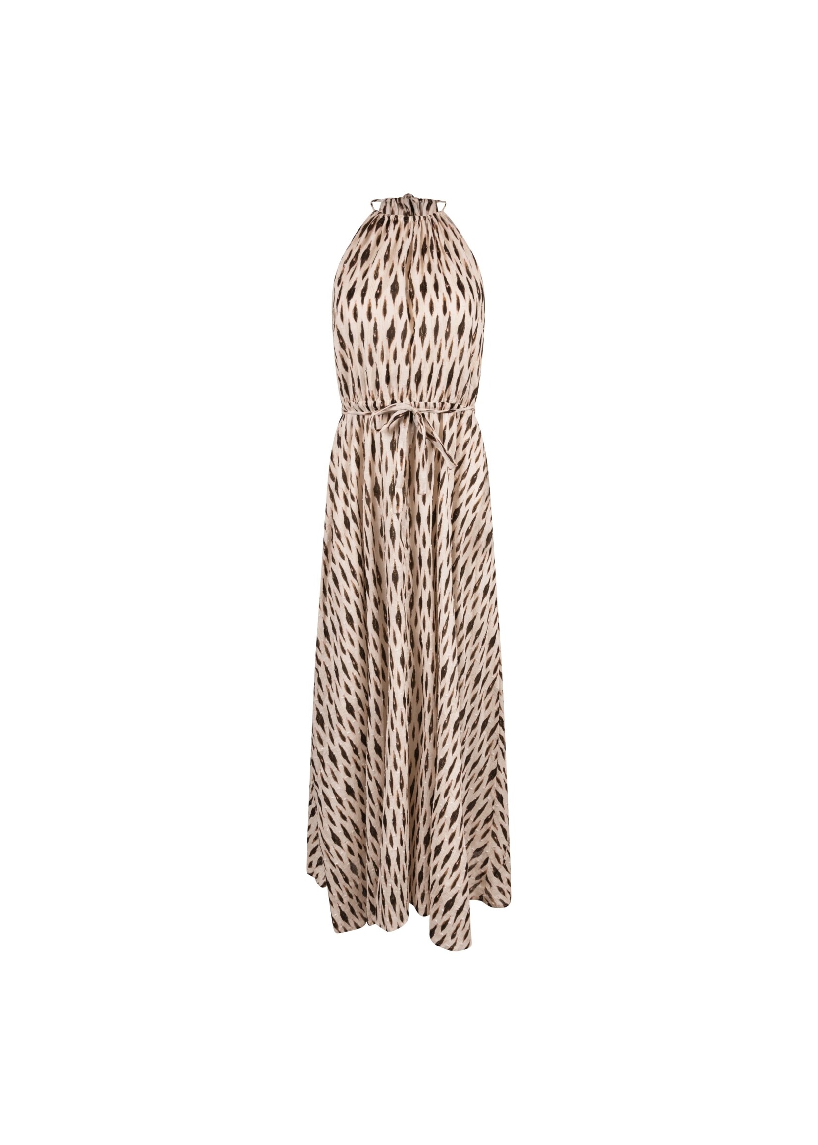 Nukus Nukus, Monique Dress Print, Off white/Fango, Size: