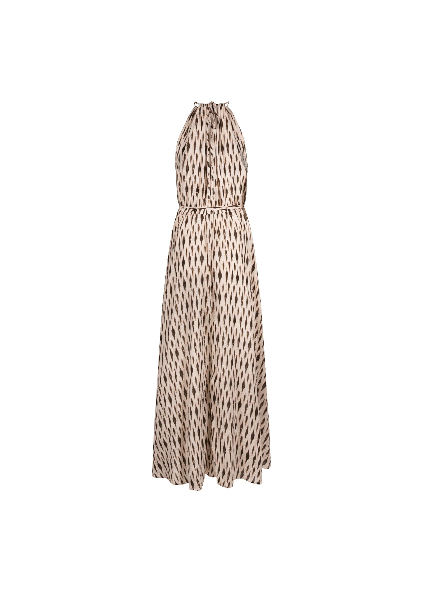 Nukus Nukus, Monique Dress Print, Off white/Fango, Size: