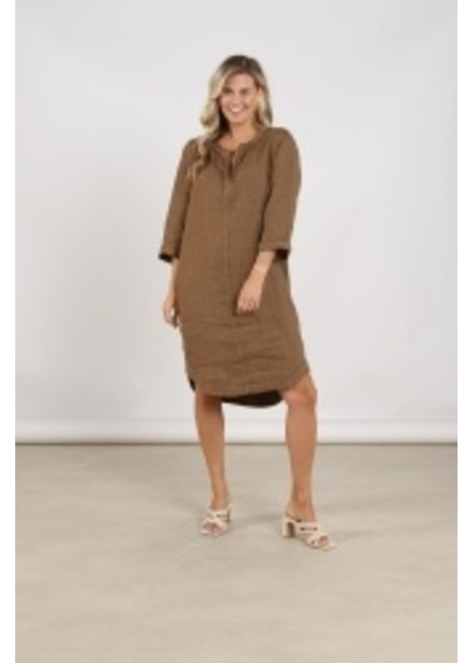 Nukus Nukus, Kate Dress Mix , Fango, Size: