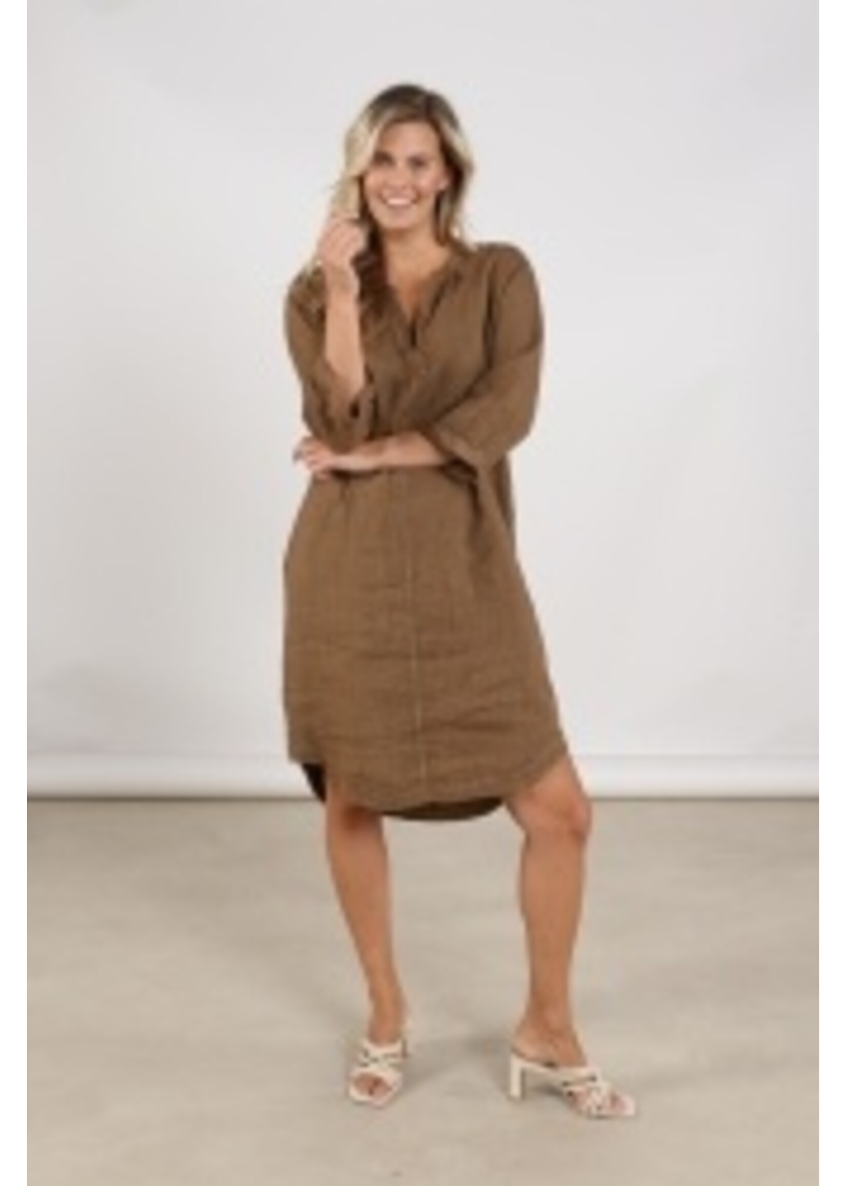 Nukus Nukus, Kate Dress Mix , Fango, Size: