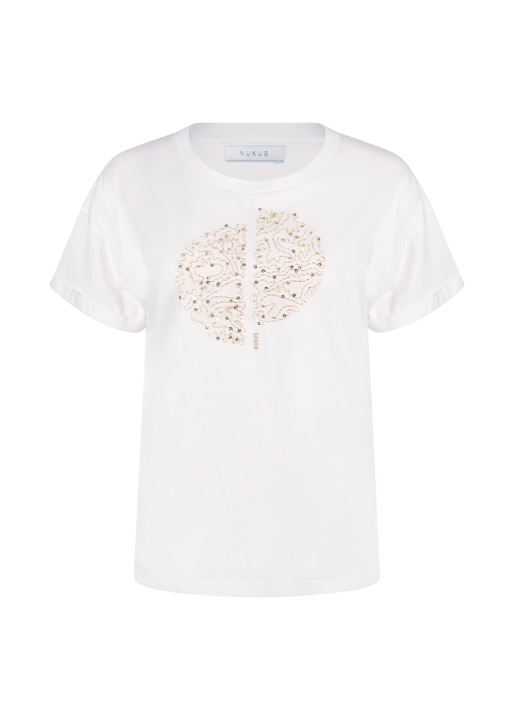 Nukus Nukus, Riuka Shirt, off white/gold, Size: