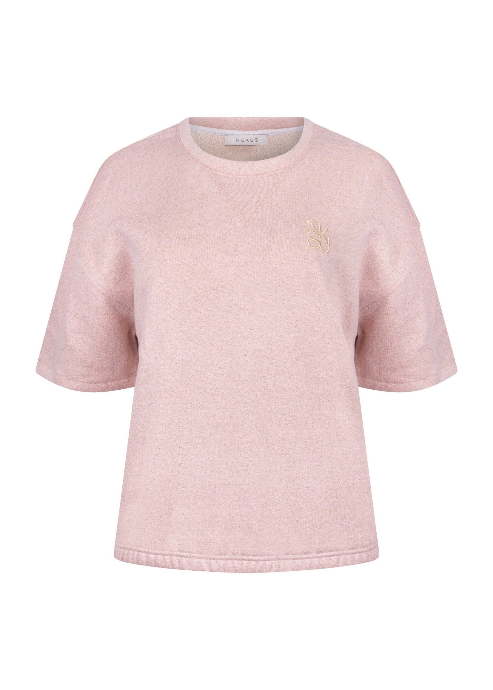Nukus Nukus, Roos Pullover Lurex, Blush, Size: