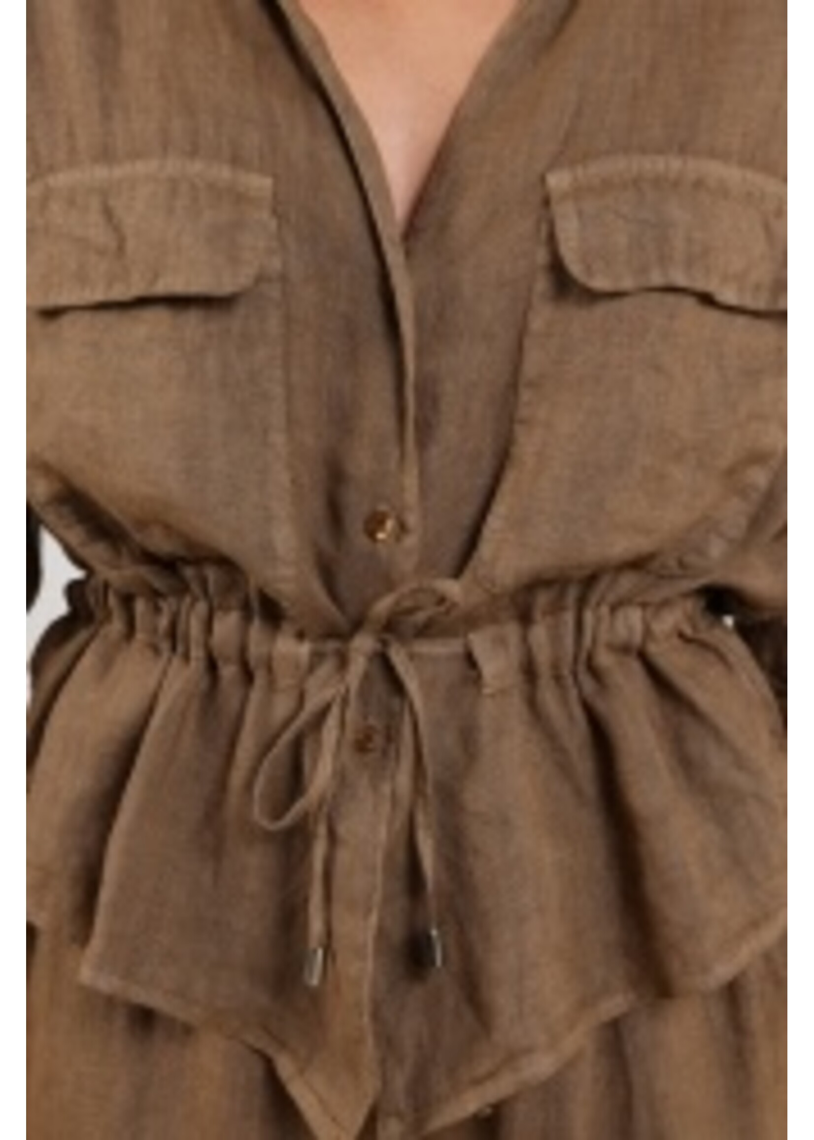 Nukus Nukus, Elma Blouse, Fango, Size: