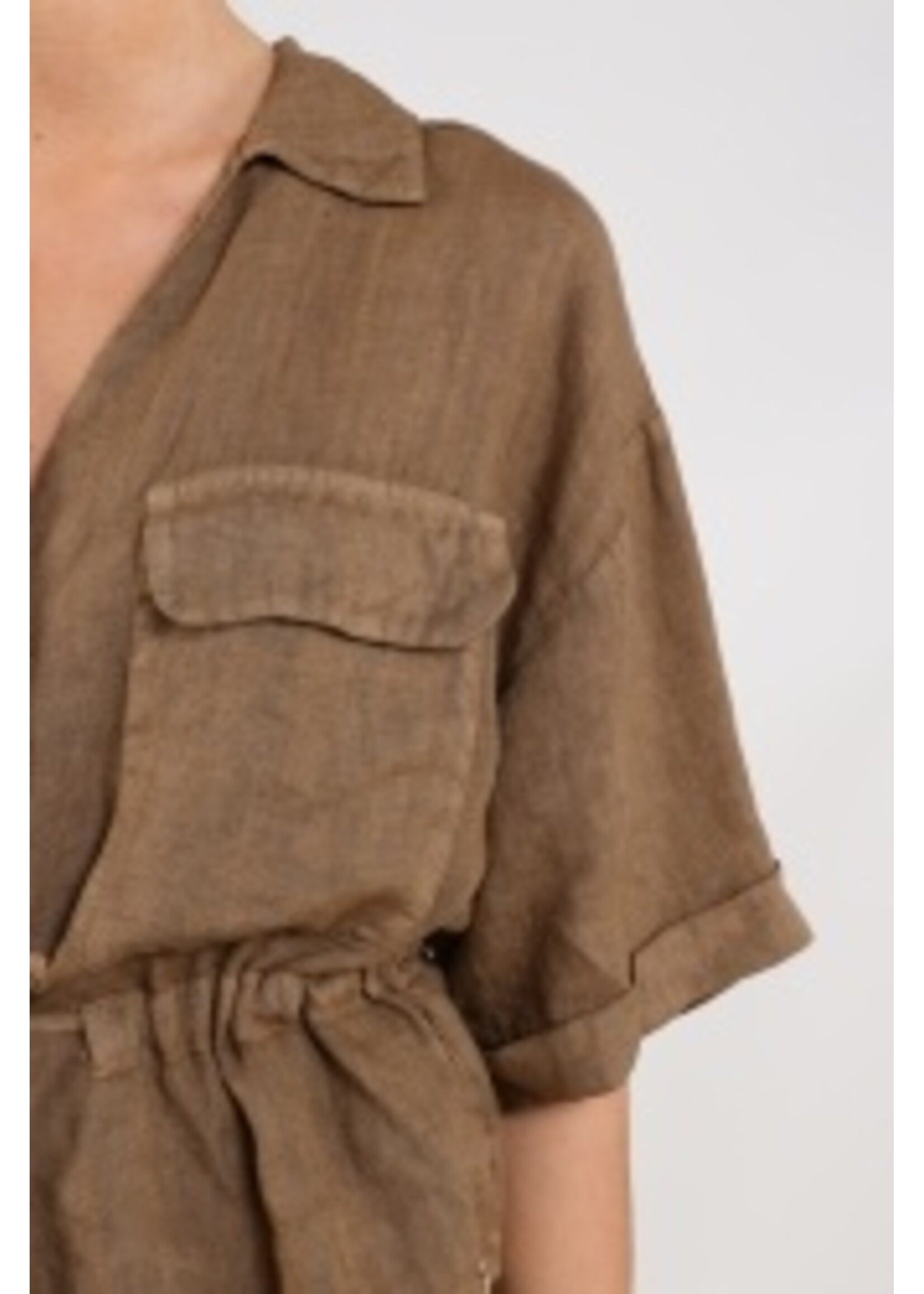 Nukus Nukus, Elma Blouse, Fango, Size: