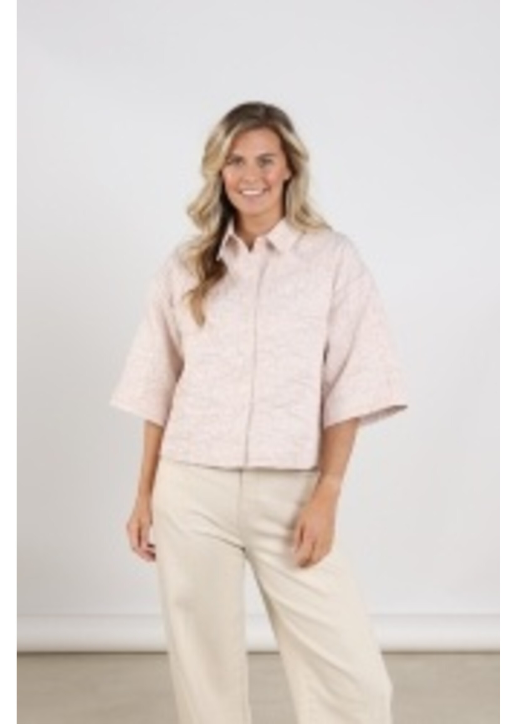 Nukus Nukus, Leena Blouse, Blush, Size: