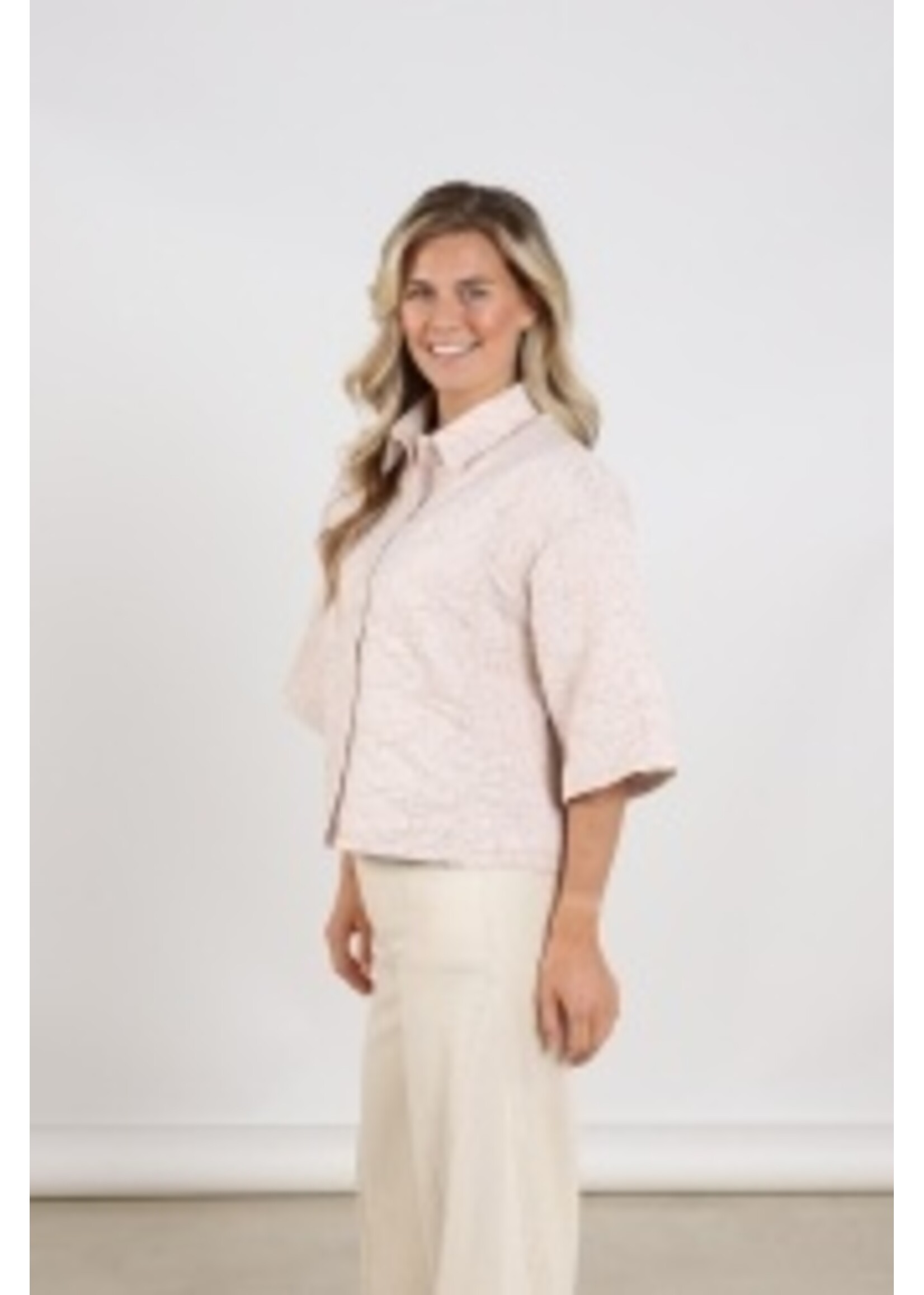 Nukus Nukus, Leena Blouse, Blush, Size: