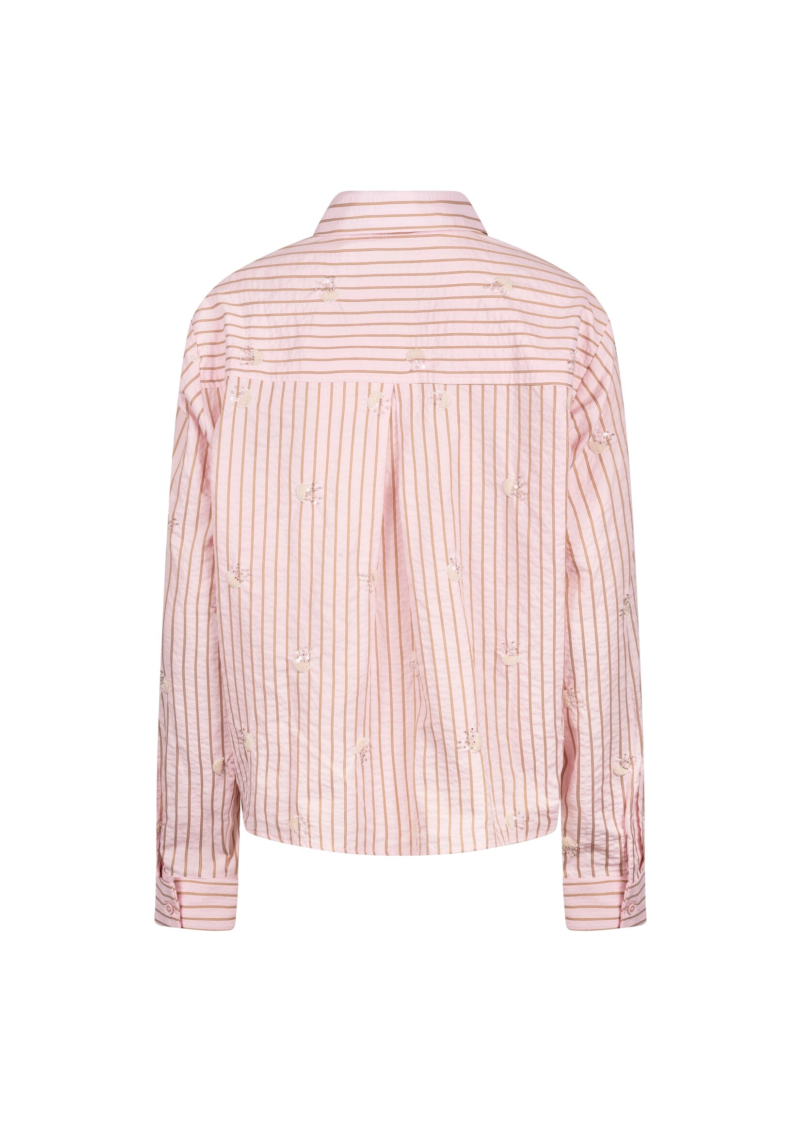Nukus Nukus, Nowi Blouse Stripe, Blush, Size: