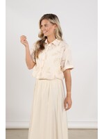 Nukus Nukus, Leonora Blouse, Sand, Size: