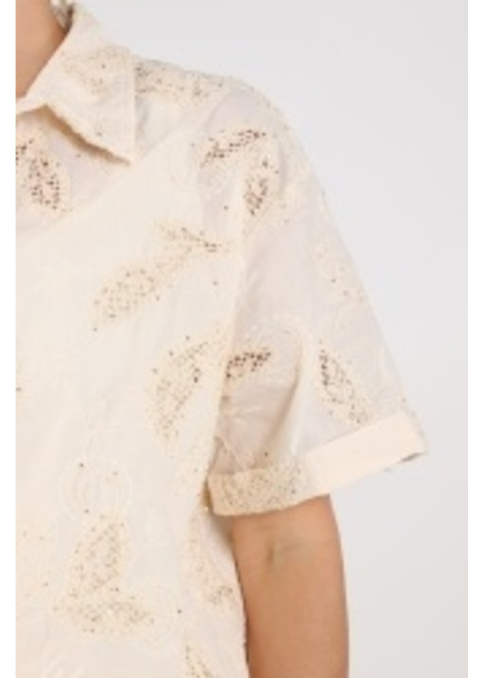 Nukus Nukus, Leonora Blouse, Sand, Size: