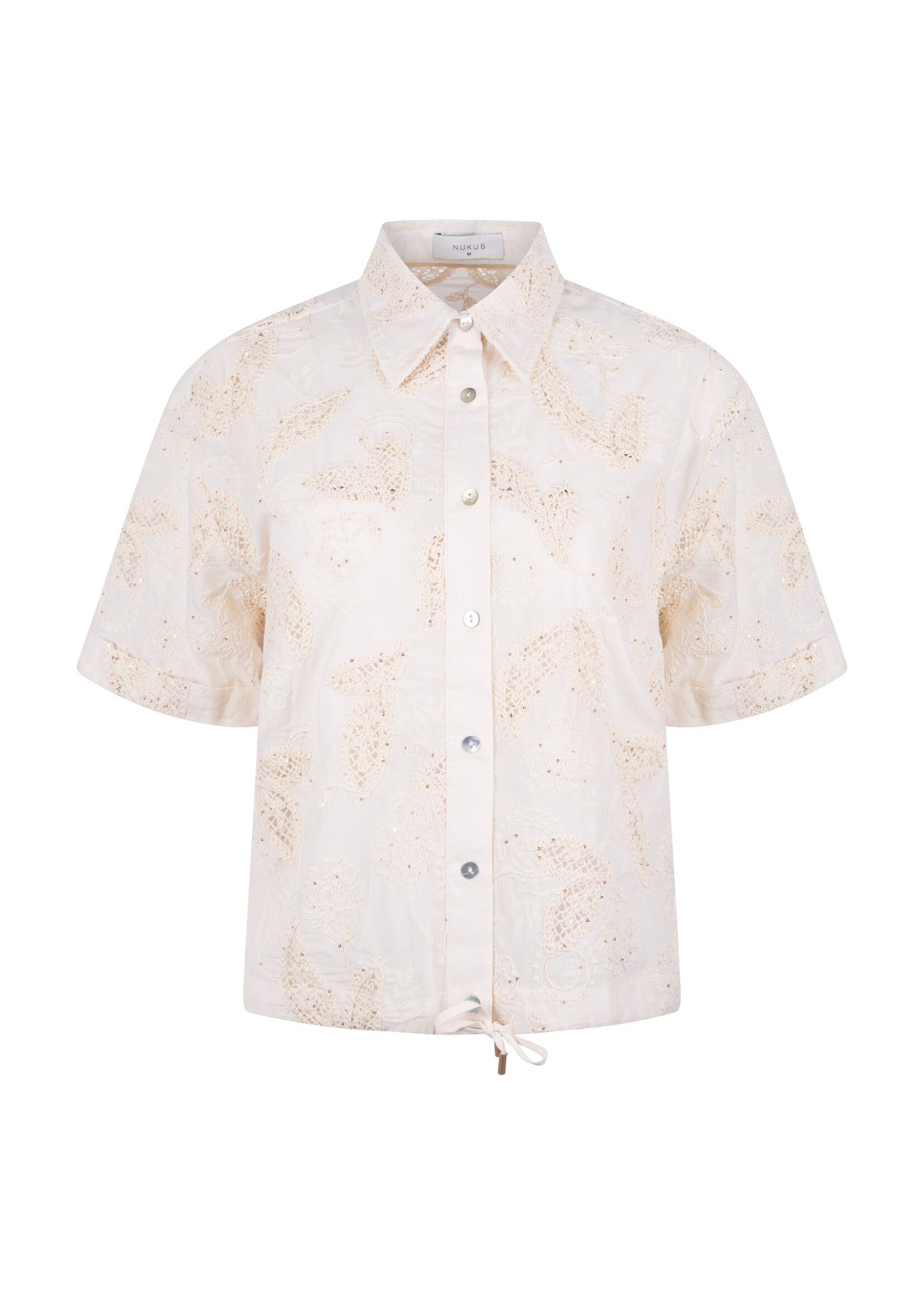 Nukus Nukus, Leonora Blouse, Sand, Size: