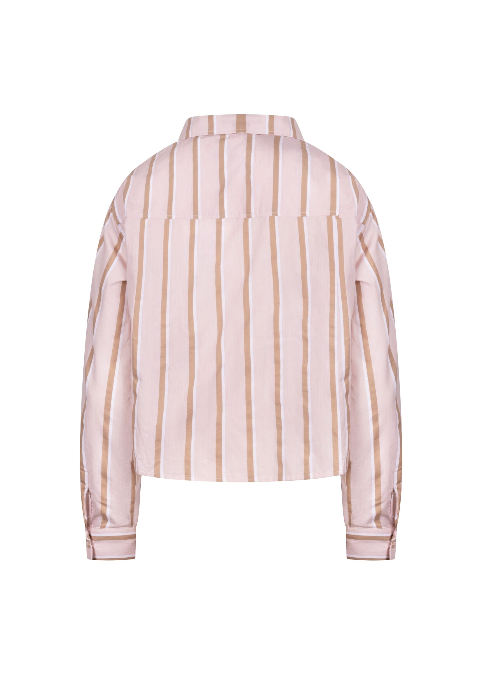 Nukus Nukus, Noa Blouse Stripes, Blush/Fango, Size: